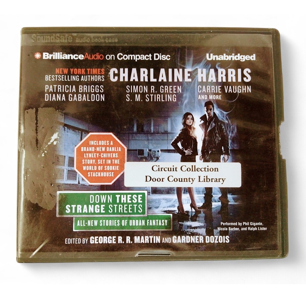 Down These Strange Streets Audiobook‎ CD Urban Fantasy Myth Anthology 18 Discs